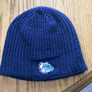 Nike Gonzaga Bulldog beanie navy blue